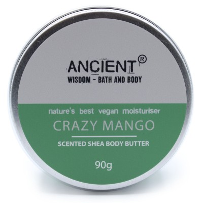 Vonné Bambucké Tělové Máslo 90g - Šílené Mango
