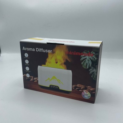 Himalájský Aroma Difuzér - USB-C - Efekt Plamene